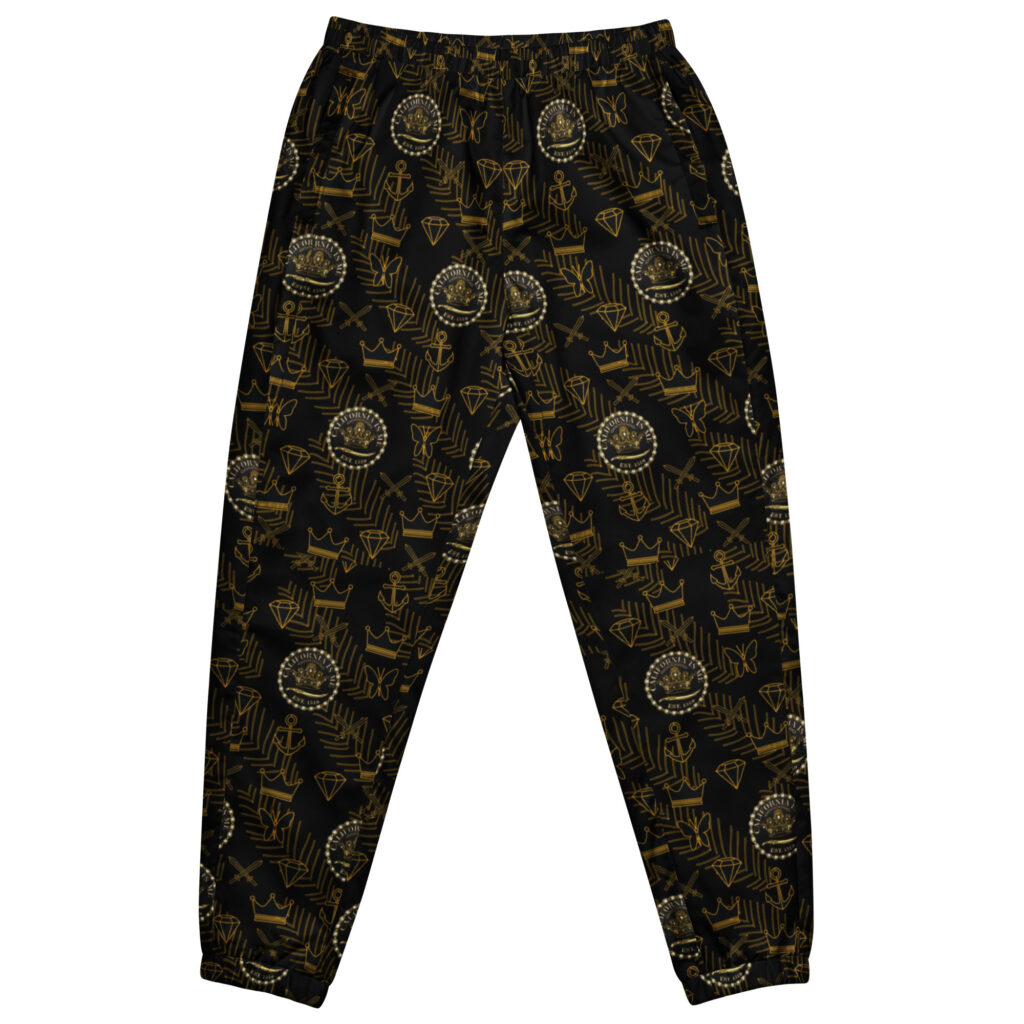 Royal Armor Black Unisex Track Pants