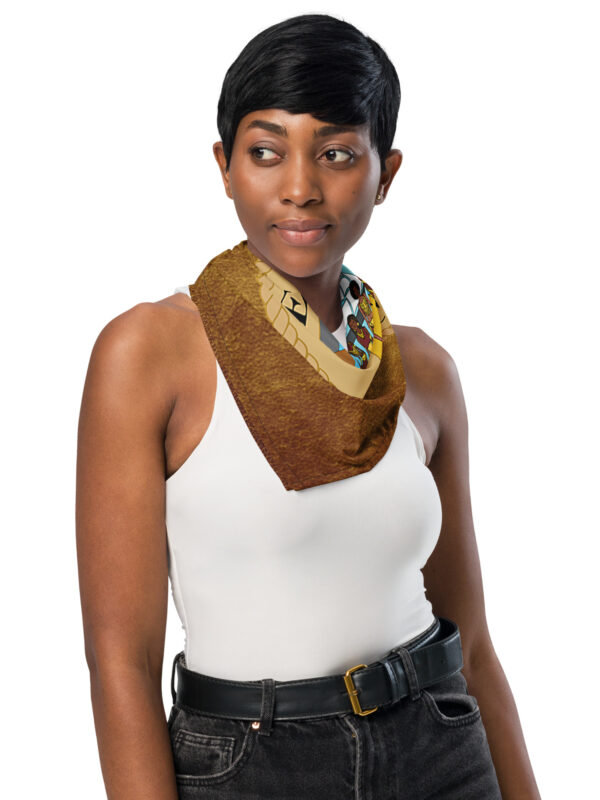 QUeen Calafia Mystical Gold Bandana