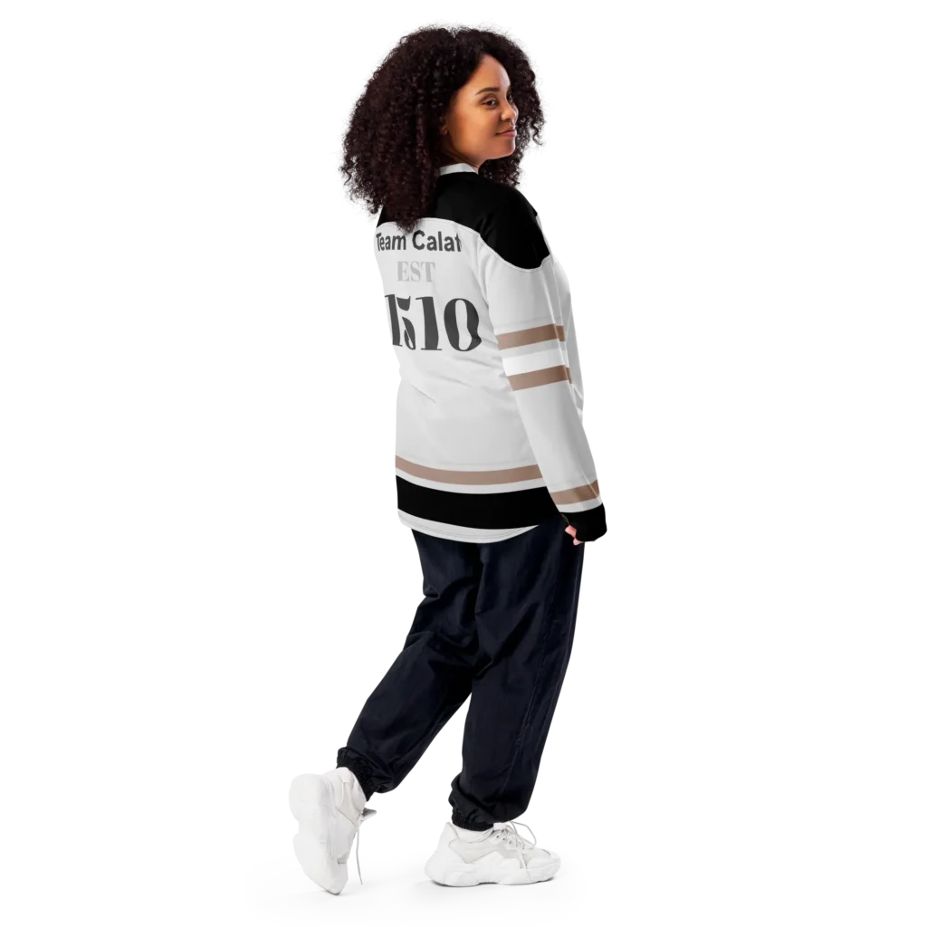 CaliisMe Signature "Team Calafia" Recycled hockey fan jersey - Image 2
