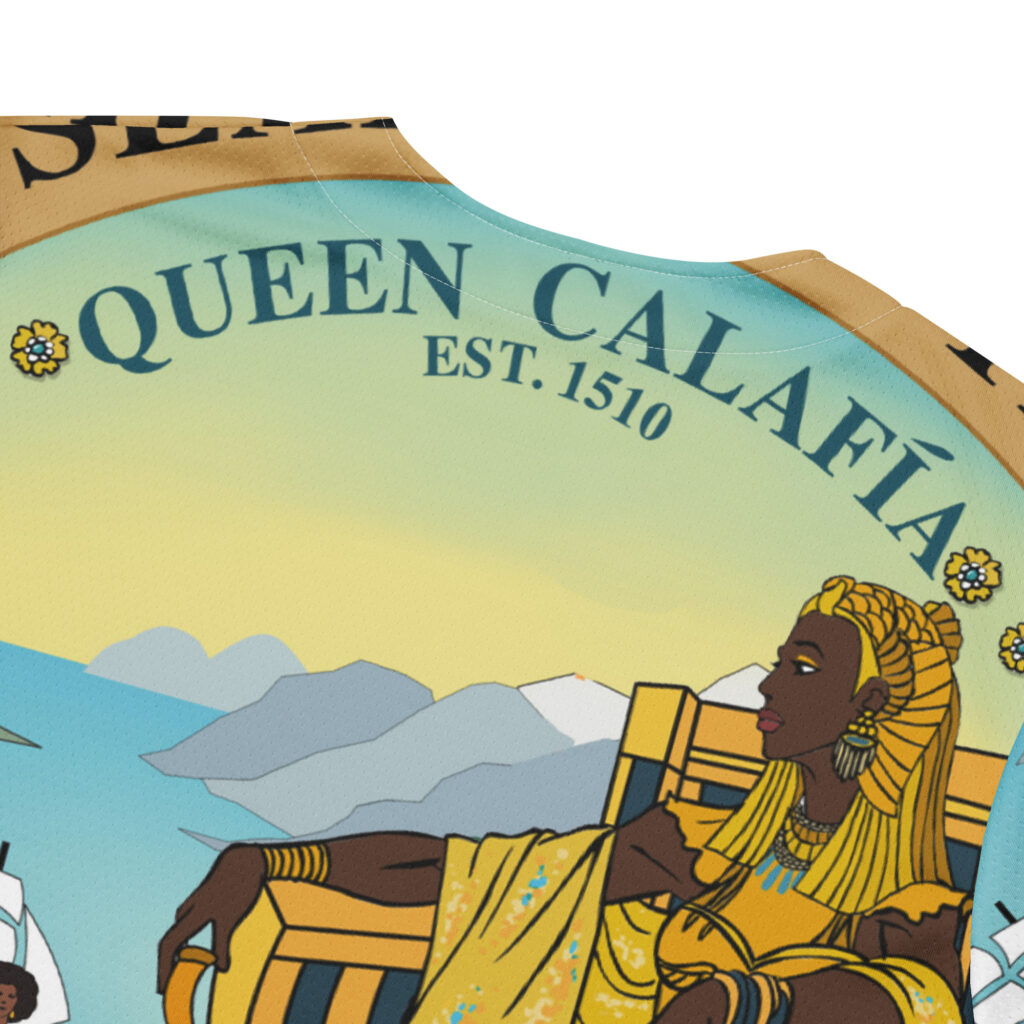 Queen Calafia Queen's Recycled baseball jersey - Image 2