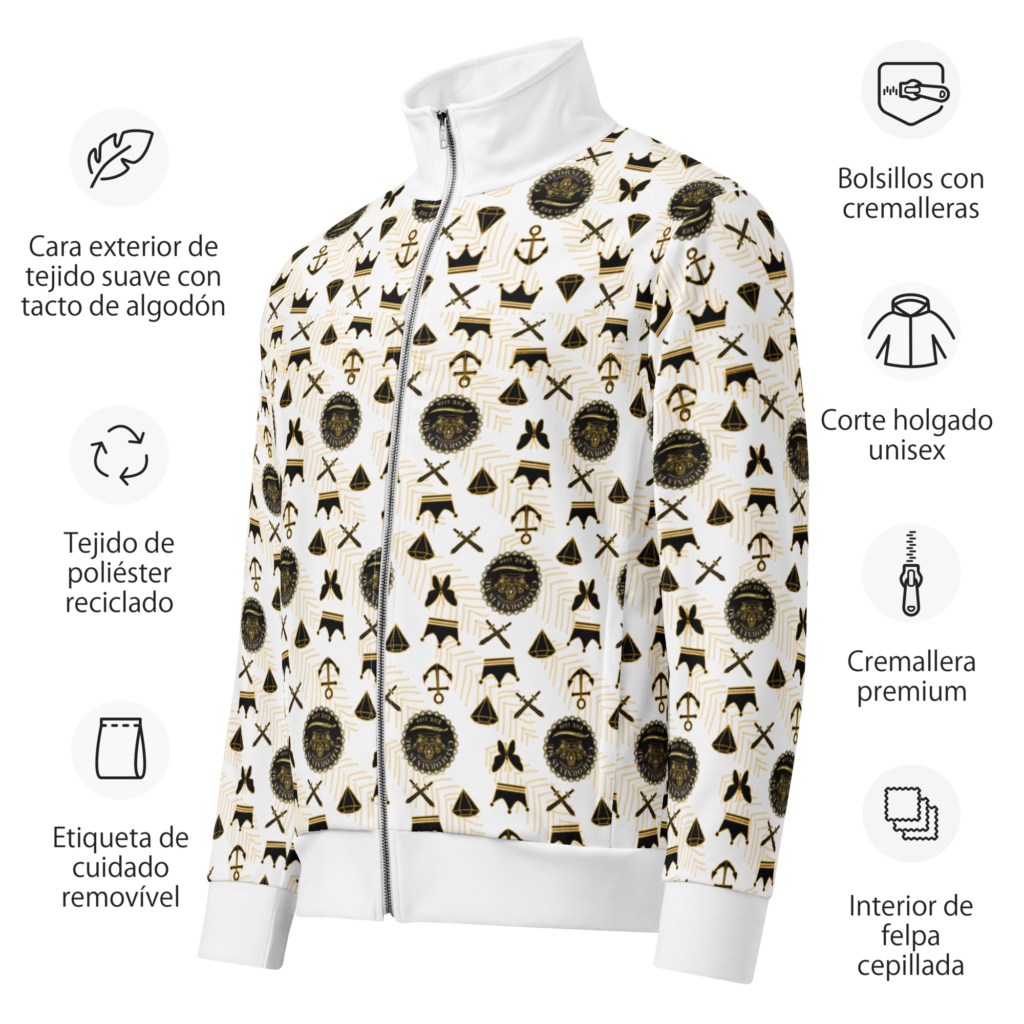 Royal Armor Unisex track jacket - Image 2