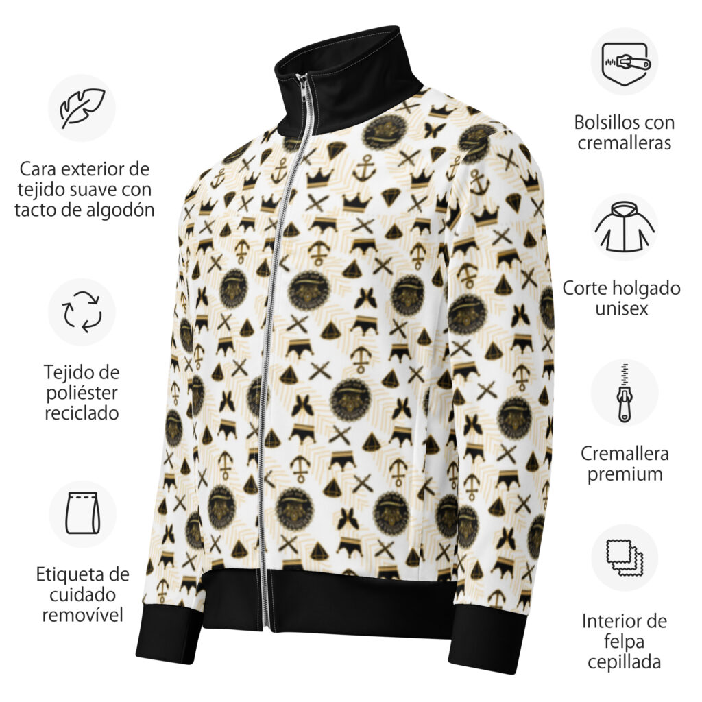 Royal Armor Unisex track jacket - Image 5