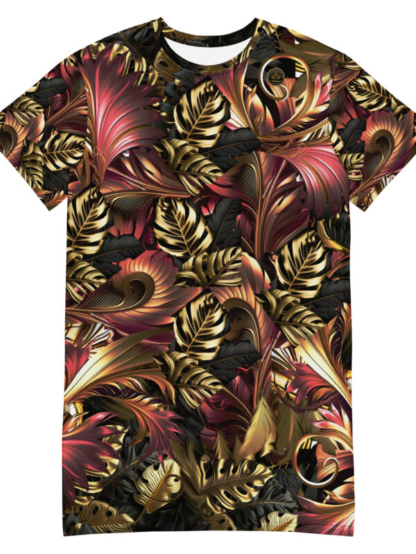 Calafia Floral T-shirt dress