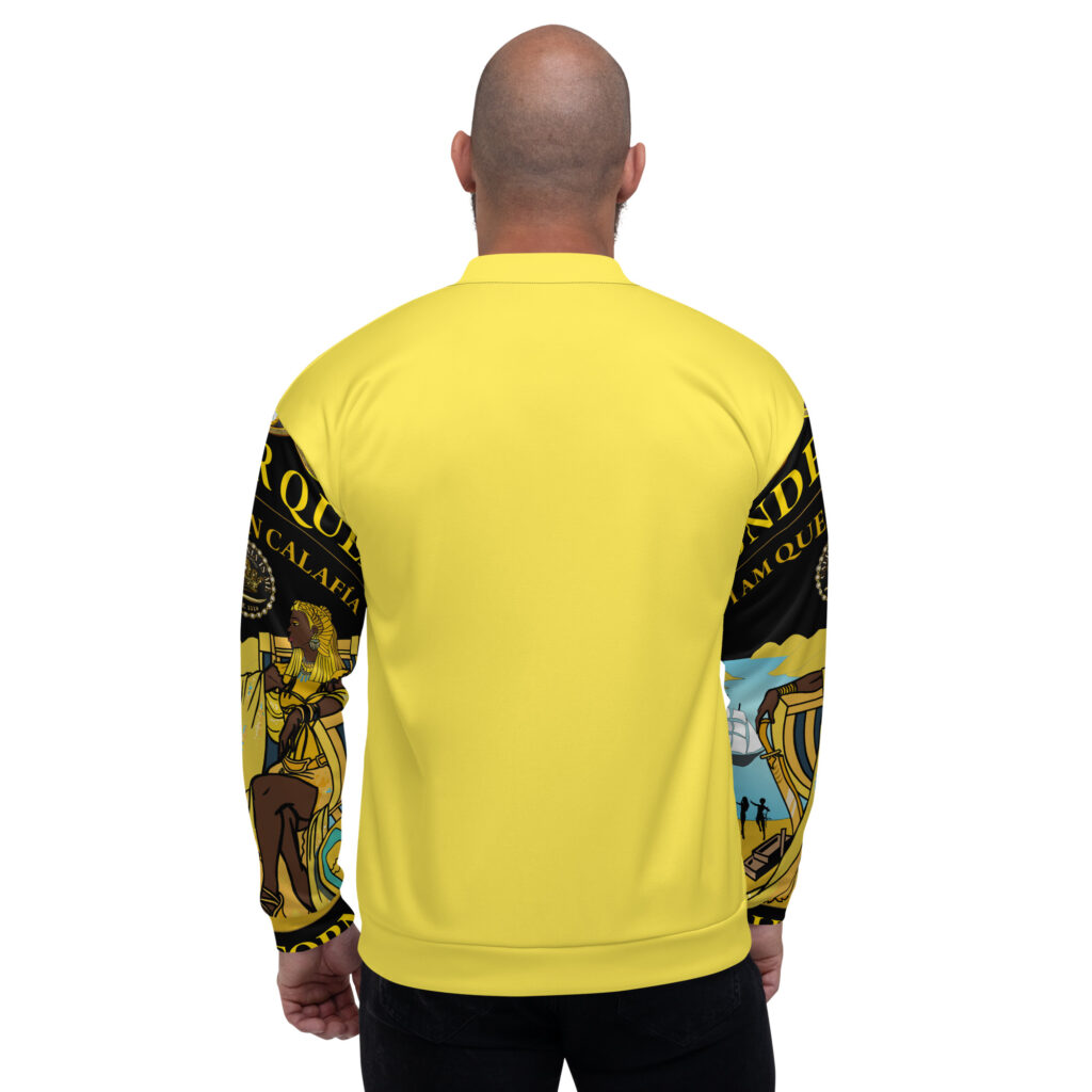 Calafia Gold Queen's Bomber Jacket - Image 5