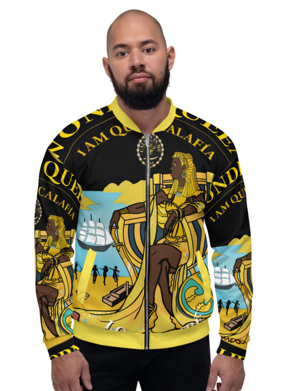 Calafia Gold Queen's Bomber Jacket