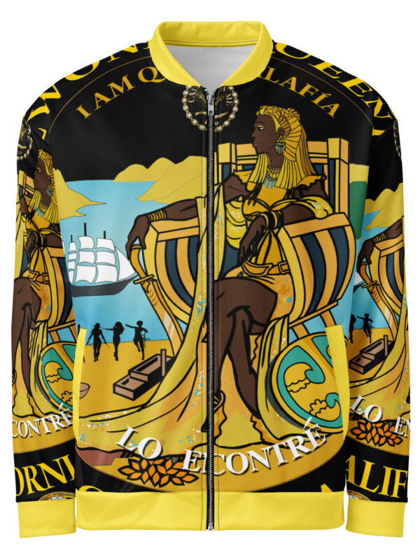 Calafia Gold Queen's  Bomber Jacket