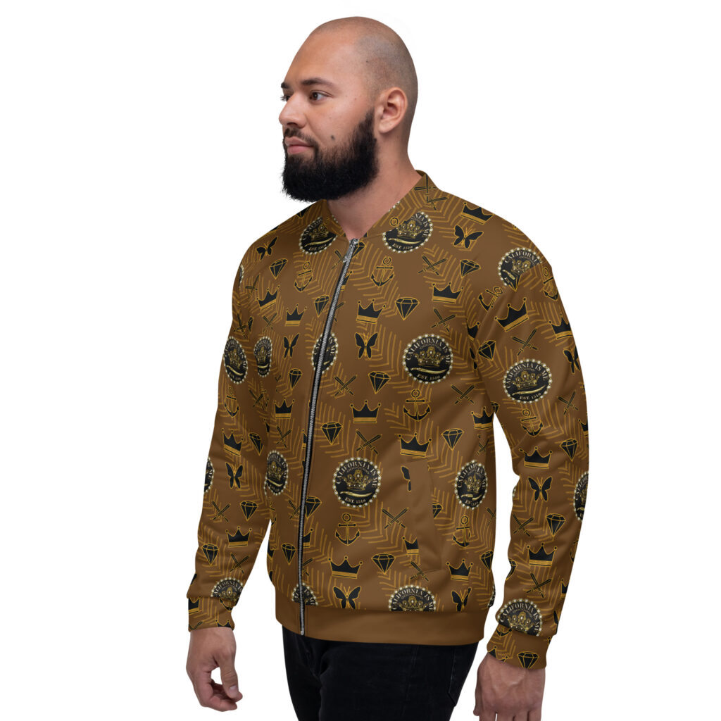 Royal Armor Unisex Bomber Jacket - Image 5