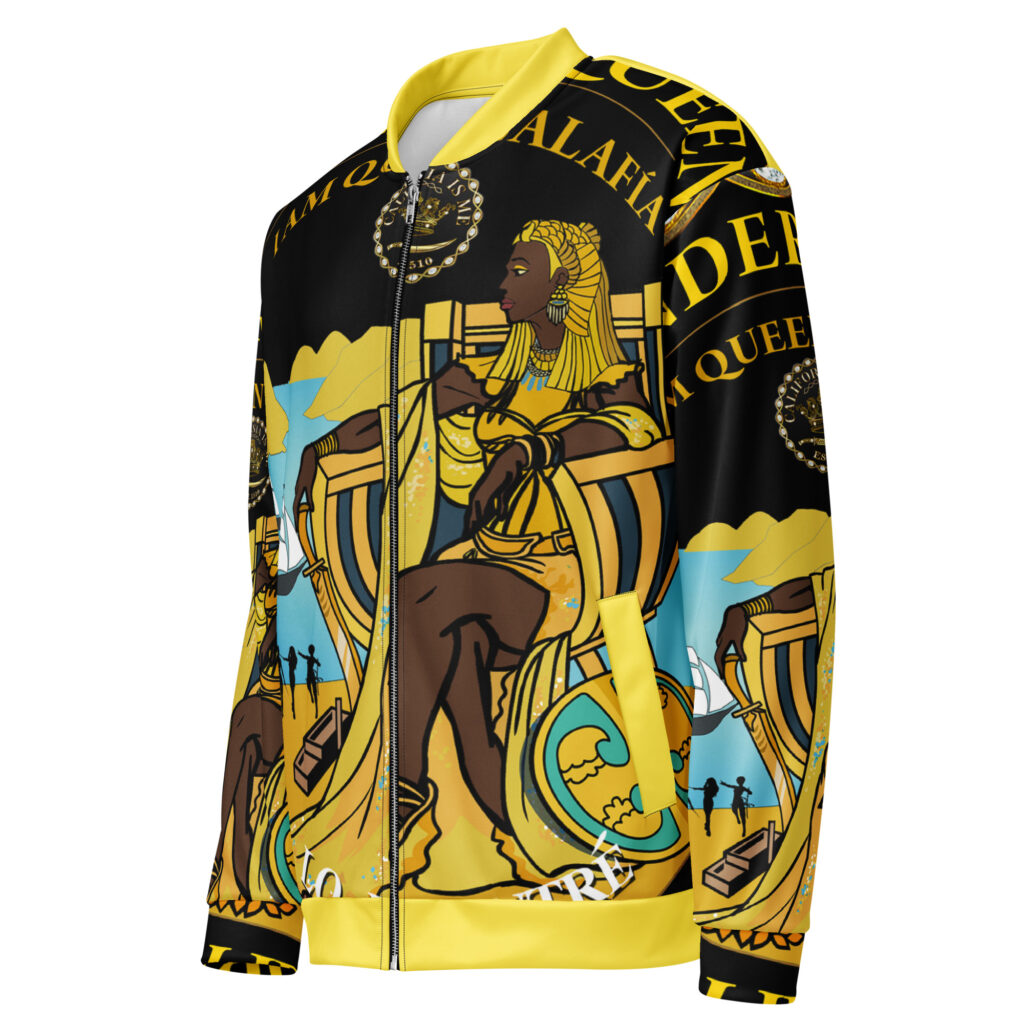 Calafia Gold Queen's Bomber Jacket - Image 3