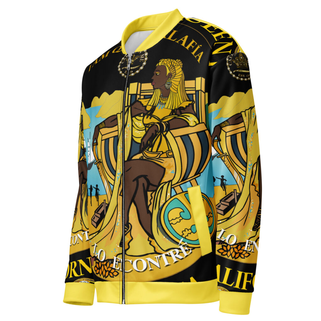 Calafia Gold Queen's  Bomber Jacket - Image 3