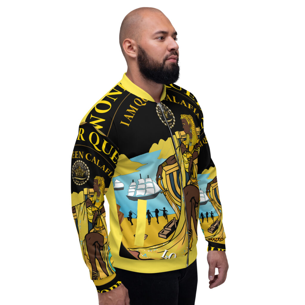 Calafia Gold Queen's Bomber Jacket - Image 7