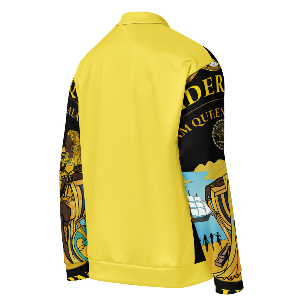 Calafia Gold Queen's Bomber Jacket - Image 2