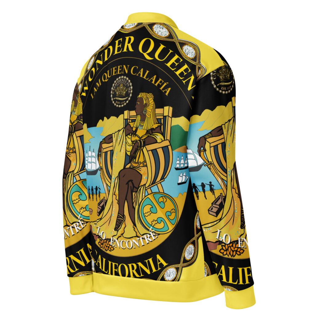Calafia Gold Queen's  Bomber Jacket - Image 4
