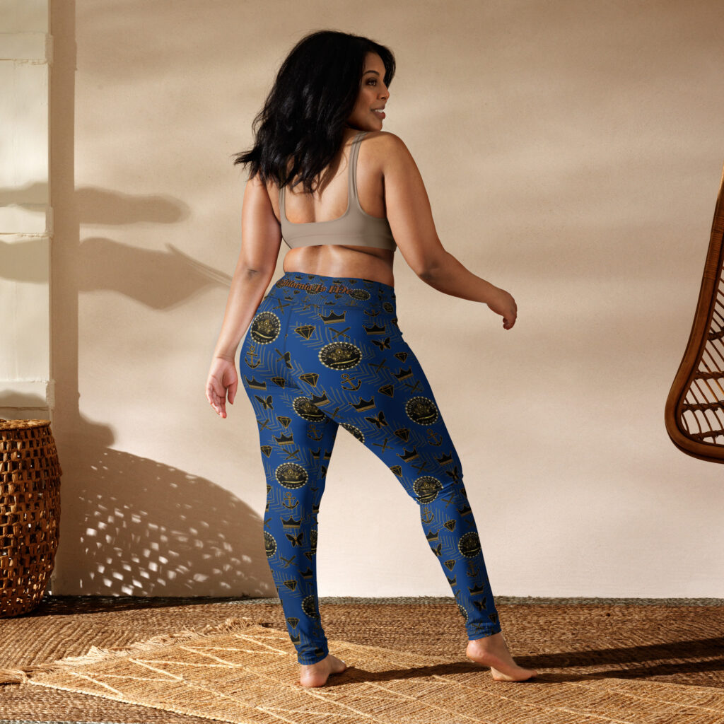 Royal Armor Yoga Leggings - Image 4