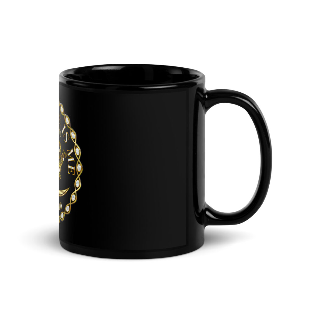 CaliisMe Signature Black Glossy Mug