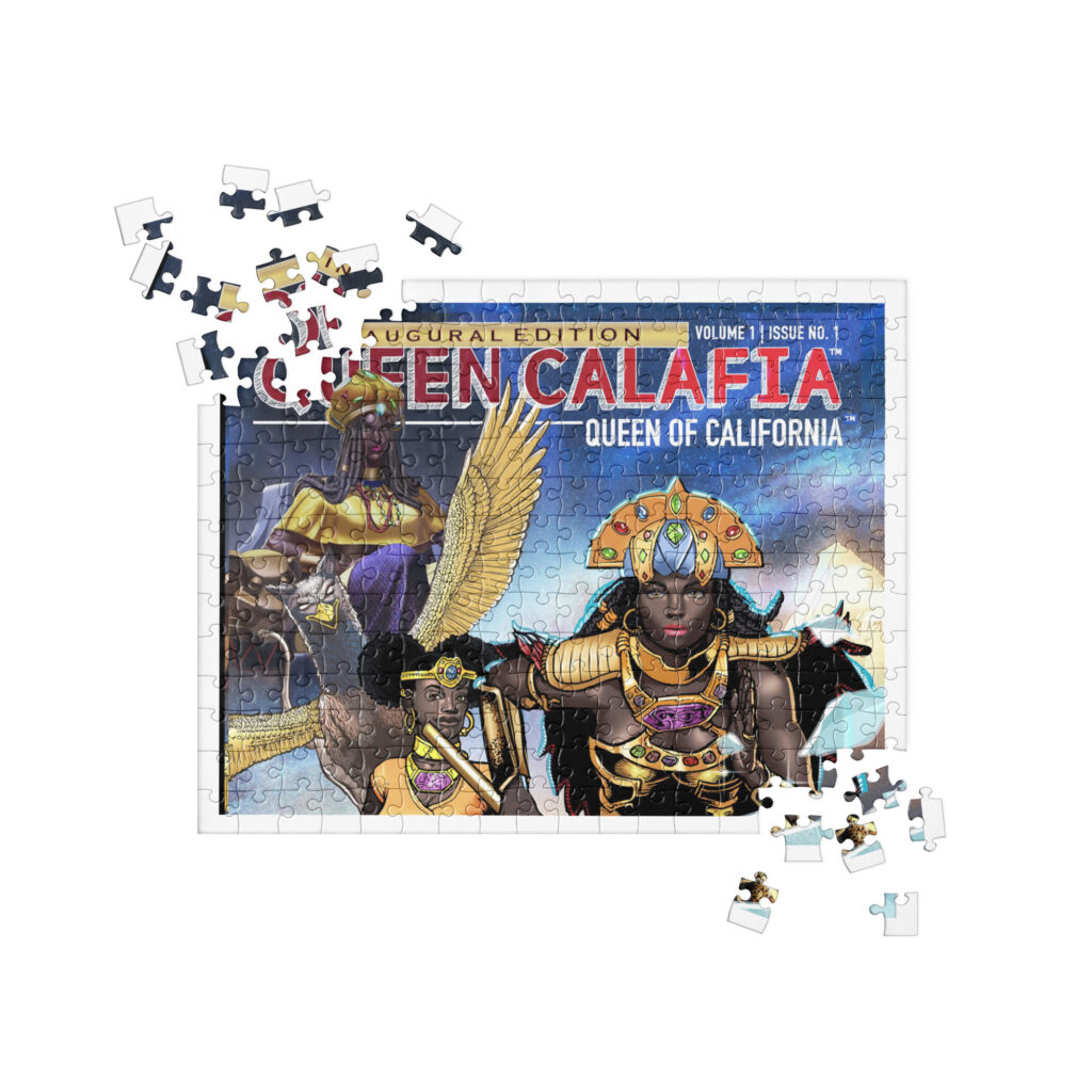 Queen Calafia CoverJigsaw puzzle - Image 2