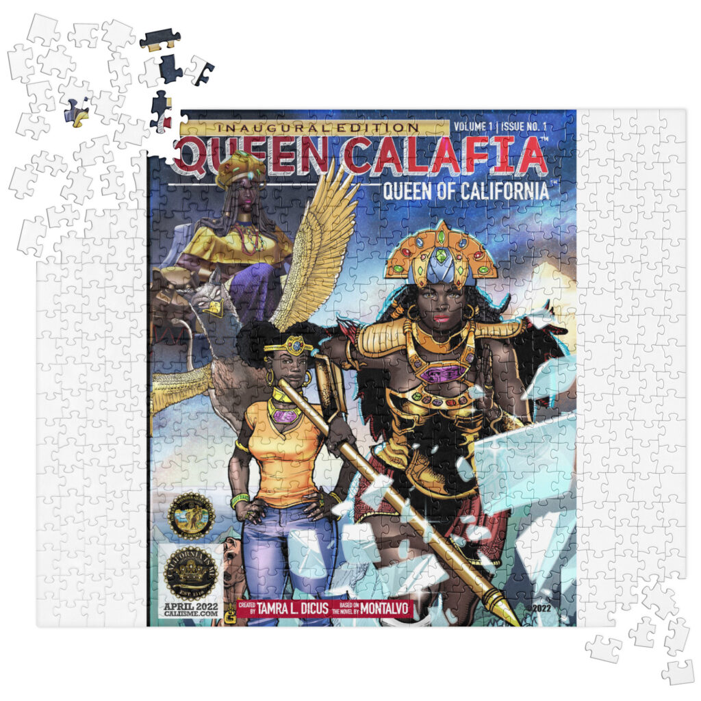 Queen Calafia CoverJigsaw puzzle