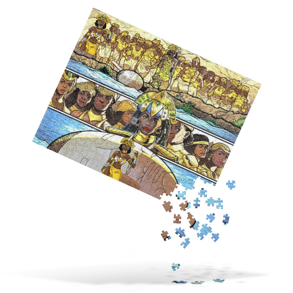 Queen Calafia Army Jigsaw puzzle