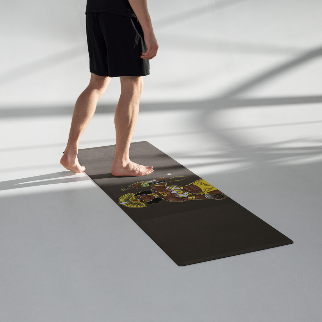 Quc-Warrior QueenYoga mat - Image 2