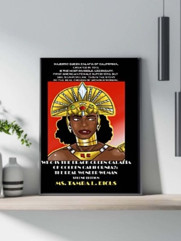 Who is The Black Queen Calafia of Golden California?: