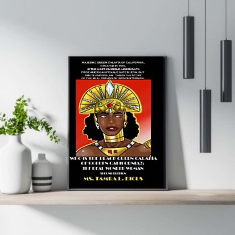 Who is The Black Queen Calafia of Golden California?: