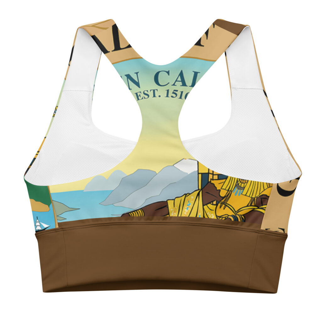 Queen Calafia Queen's  Longline Sports Bra - Image 3