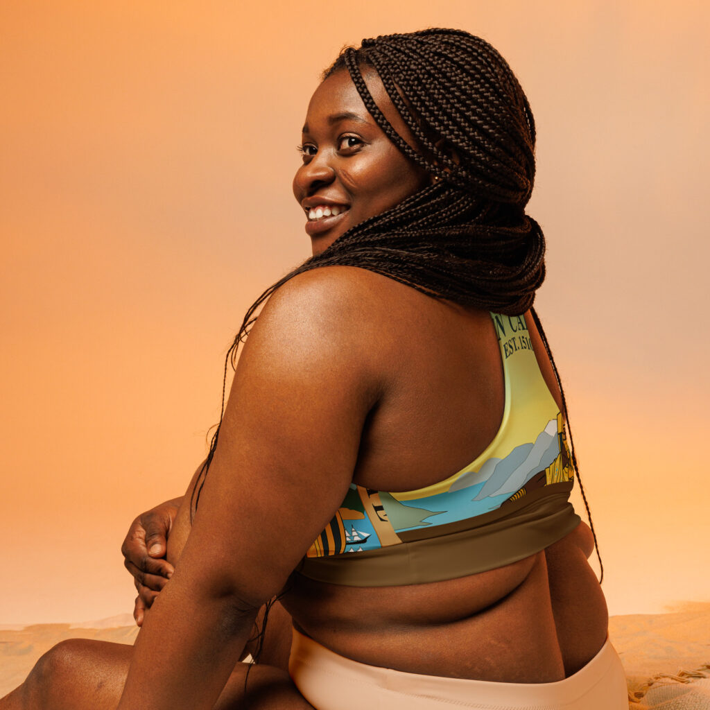 Queen Calafia Queen's  Longline Sports Bra - Image 4