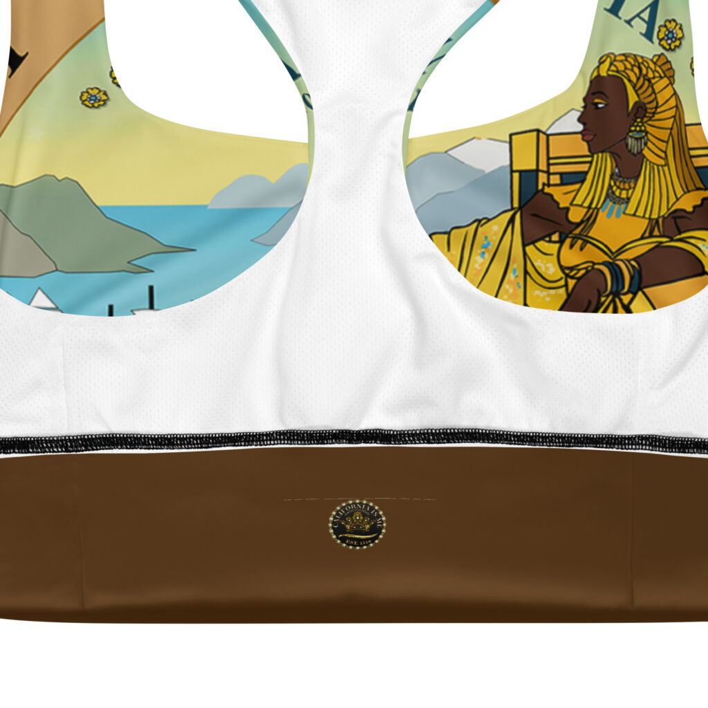 Queen Calafia Queen's  Longline Sports Bra - Image 2