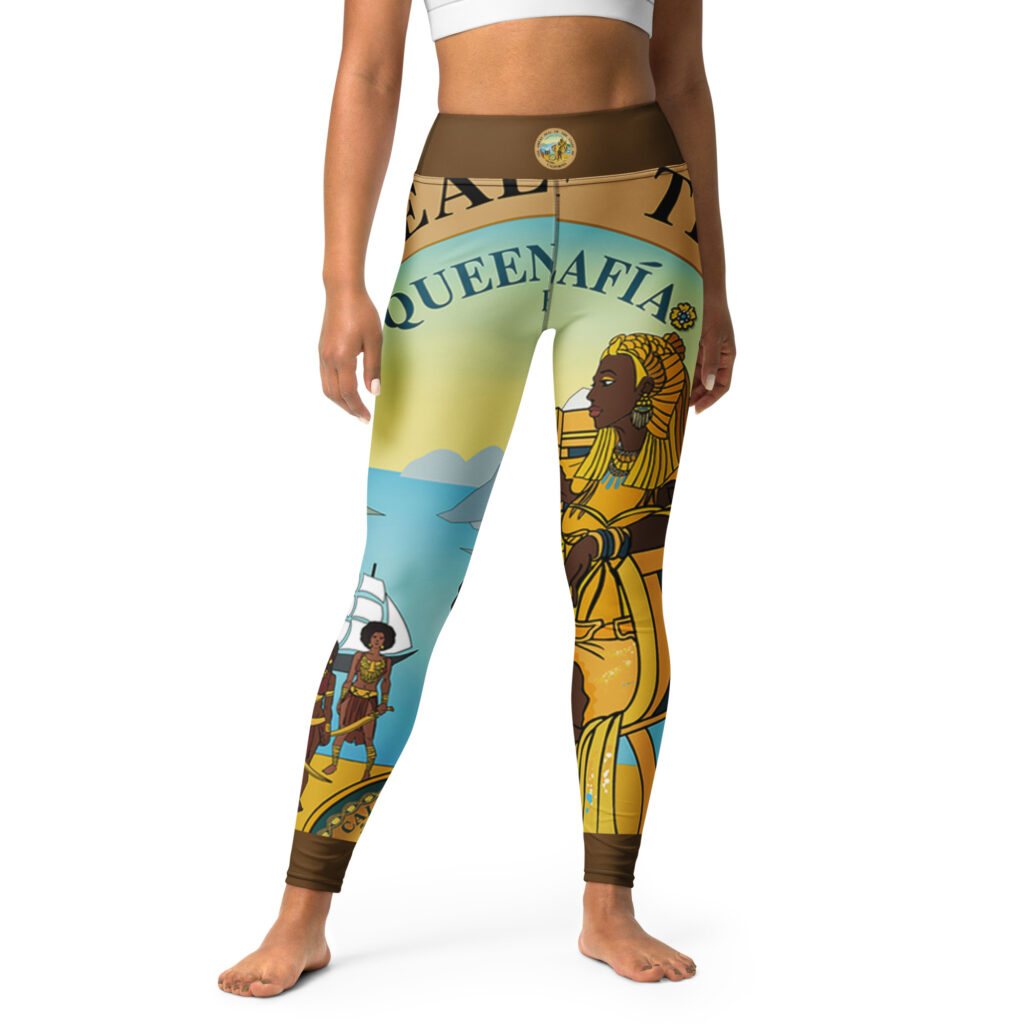 Wueen Calafia Queen's Yoga Leggings - Image 5