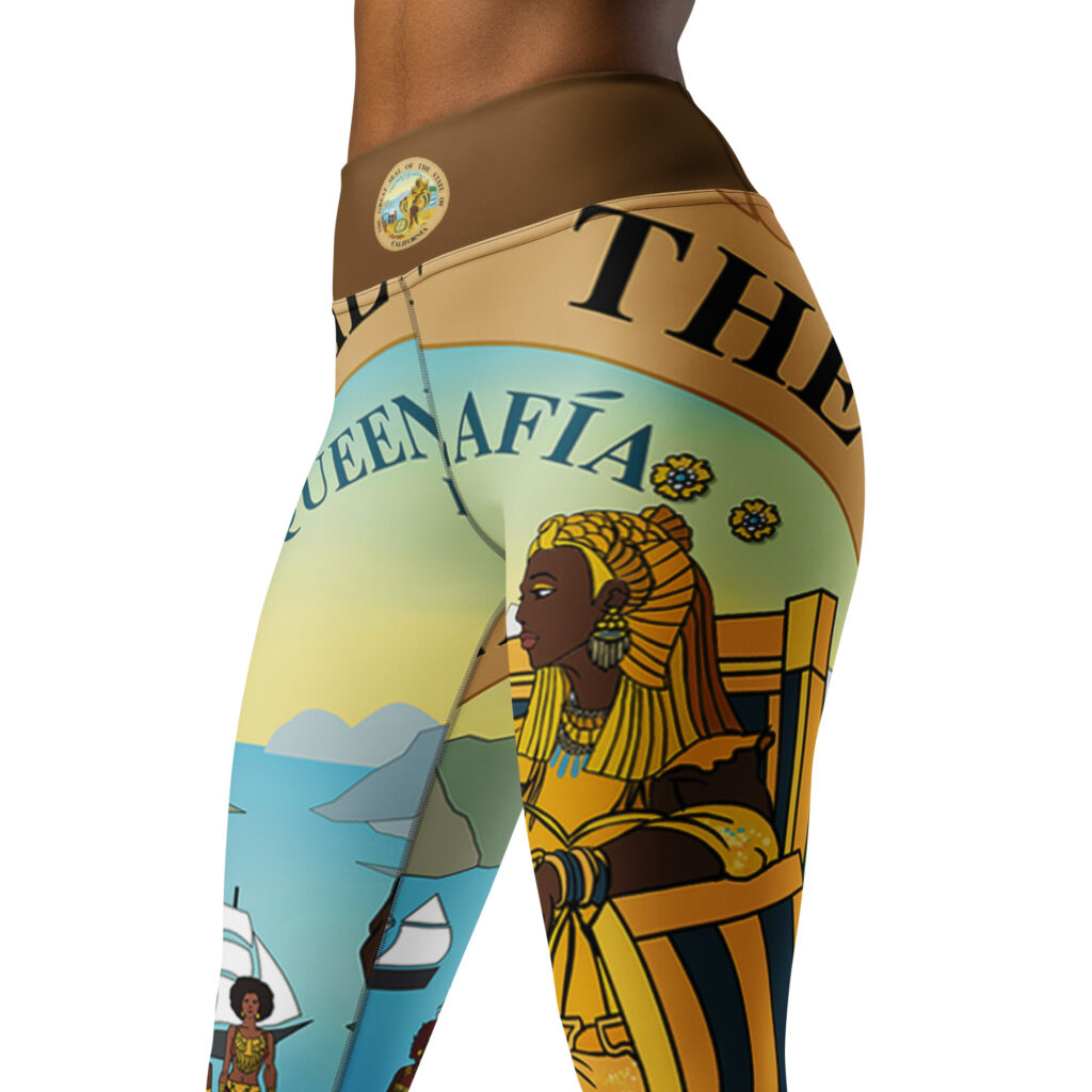 Wueen Calafia Queen's Yoga Leggings - Image 4