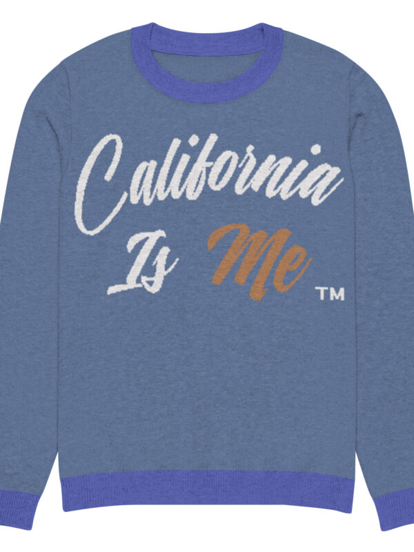 CaliisMe CIM (Denim) Knitted crew neck sweater