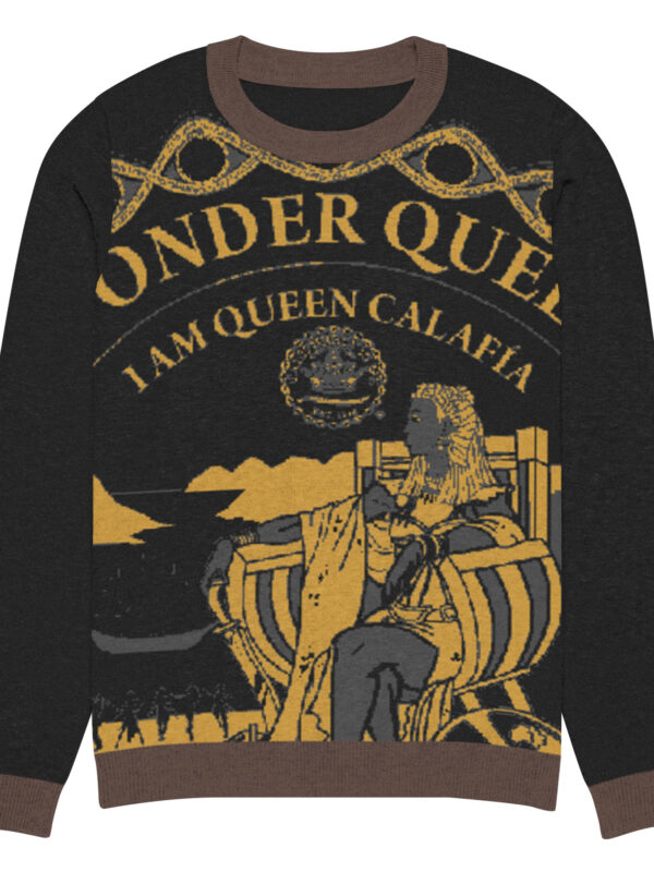 Queen Calafia Knitted crew neck sweater