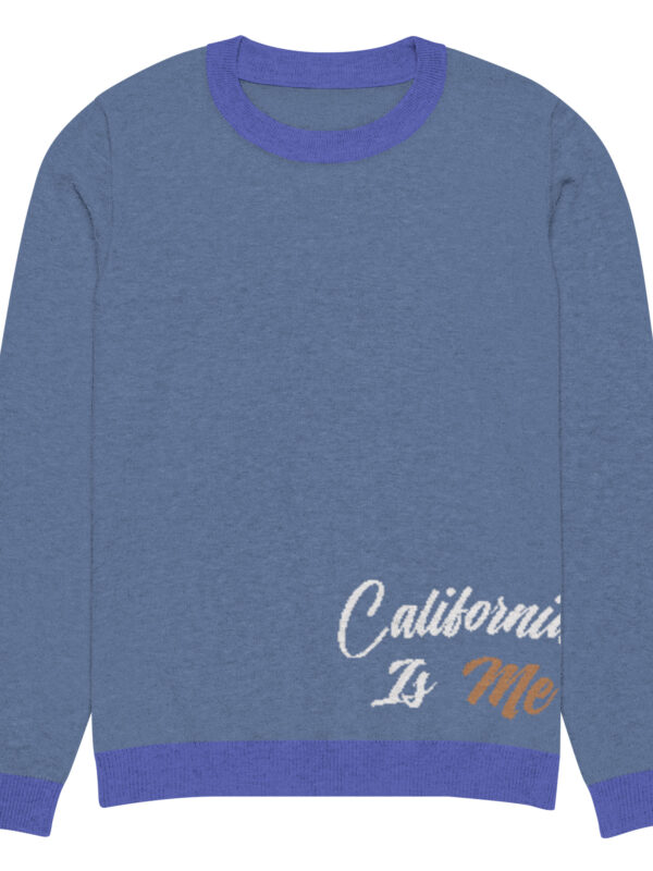 CaliisMe CIM (Flush Blue) Knitted crew neck sweater