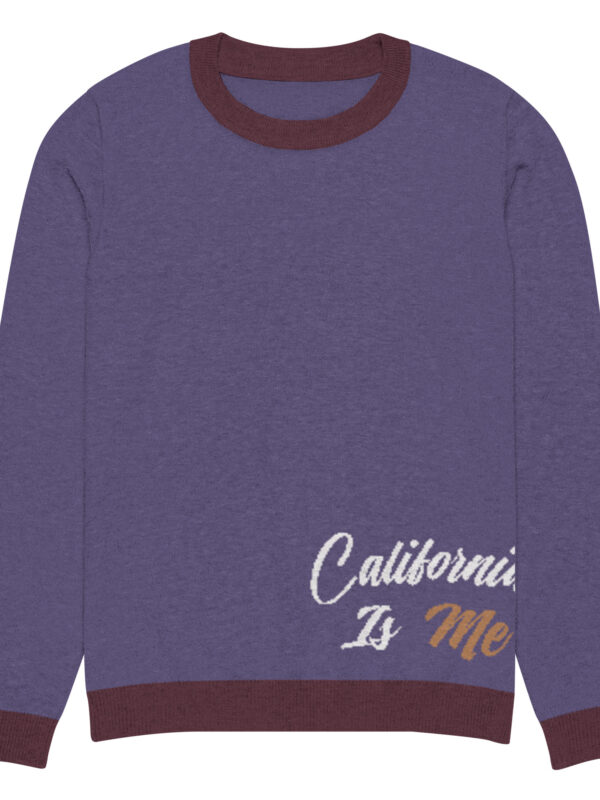 CaliisMe CIM (Violet) Knitted crew neck sweater