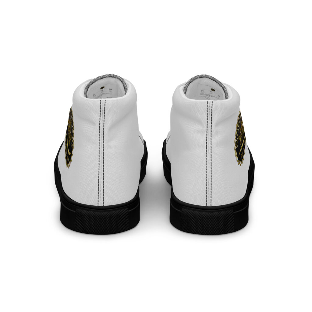 CaliisMe SIgnature King’s high top canvas shoes