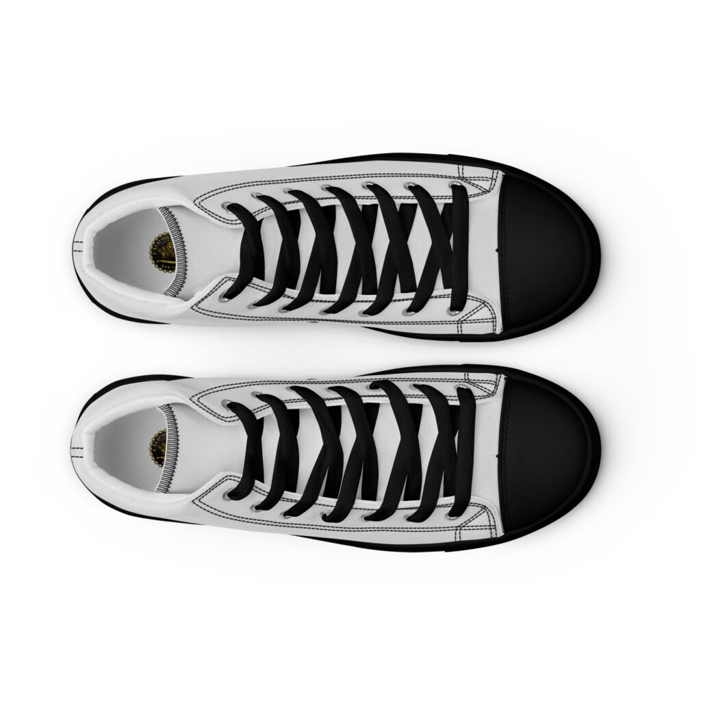 CaliisMe SIgnature King’s high top canvas shoes - Image 11
