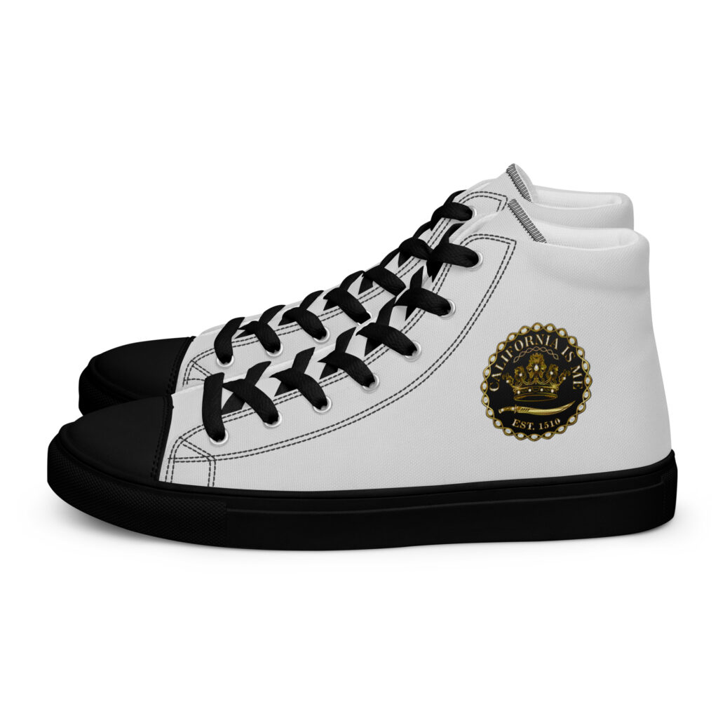 CaliisMe SIgnature King’s high top canvas shoes - Image 7