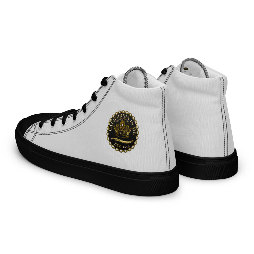 CaliisMe SIgnature King’s high top canvas shoes - Image 8