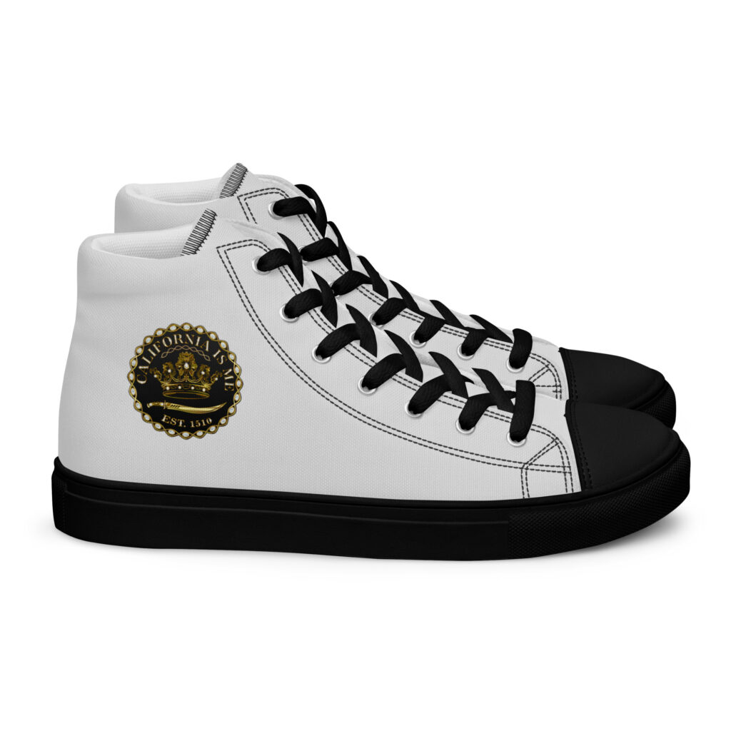CaliisMe SIgnature King’s high top canvas shoes - Image 12