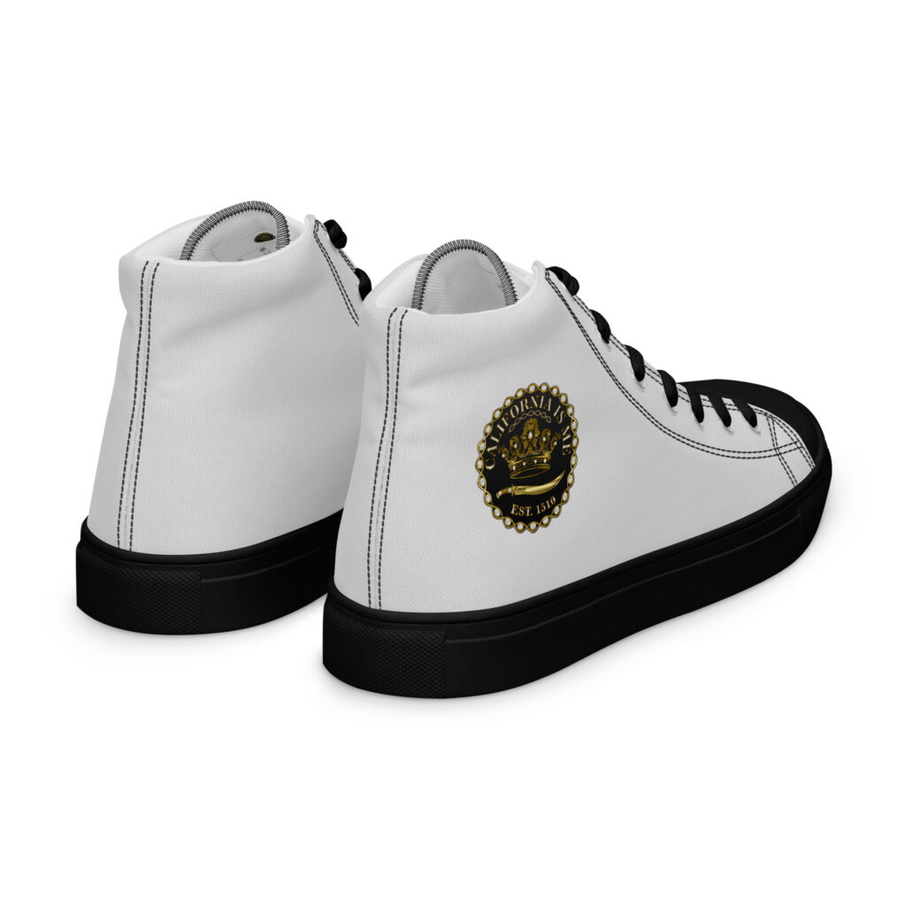 CaliisMe SIgnature King’s high top canvas shoes - Image 13
