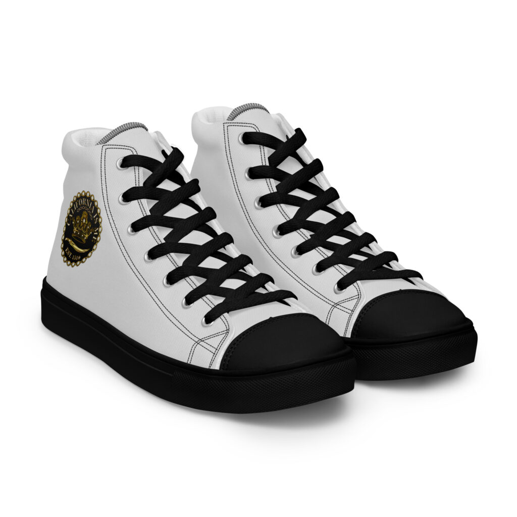 CaliisMe SIgnature King’s high top canvas shoes - Image 14