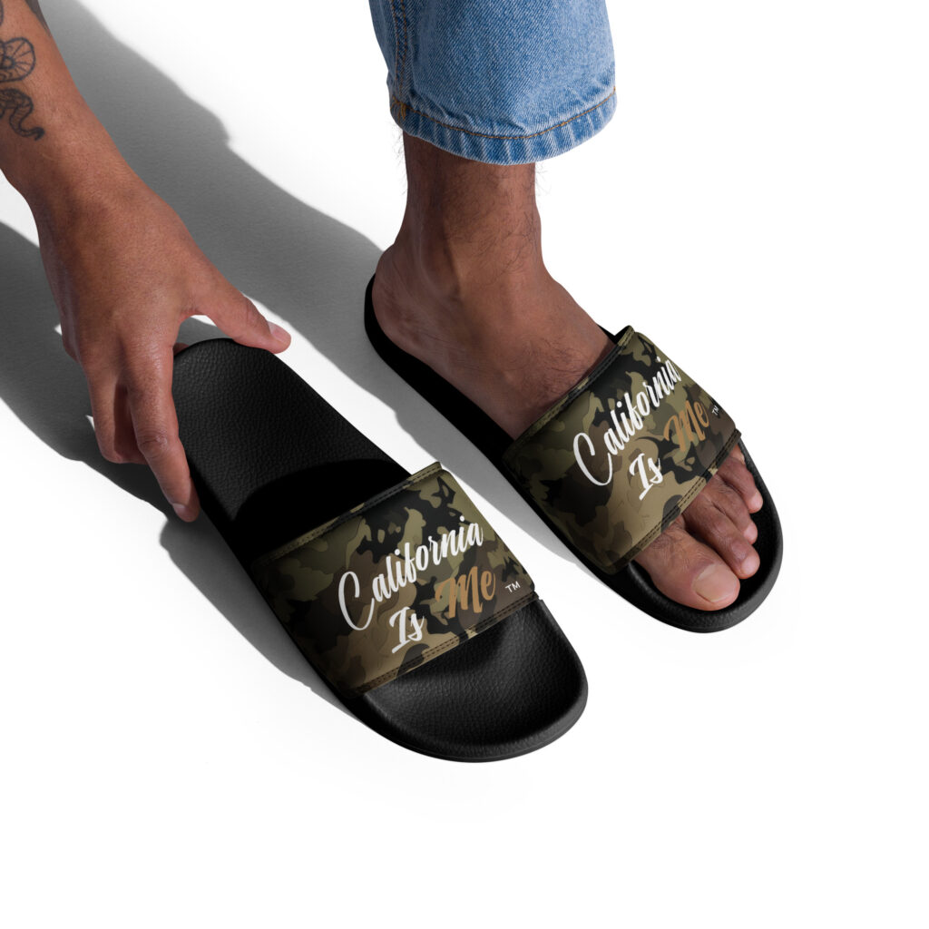 CaliisMe SIgnature CIM Camo Men’s slides - Image 2