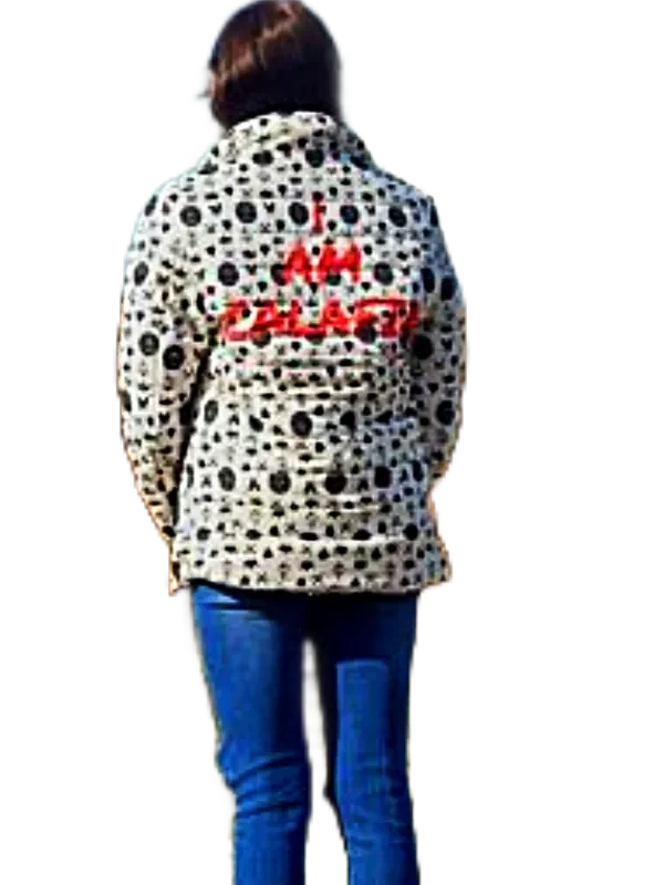 CALIFORNIA IS ME. I AM CALAFIA. Opulent Burnt Orange Puffer Jacket