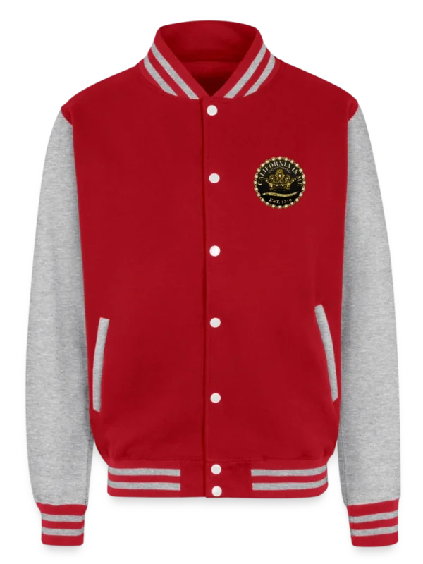 CaliisMe "The Equation" Just Hoods Heavyweight Letterman Jacket