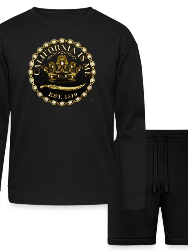 CaliisMe SignatureXL King's Bella + Canvas Unisex Sweatshirt & Short Set