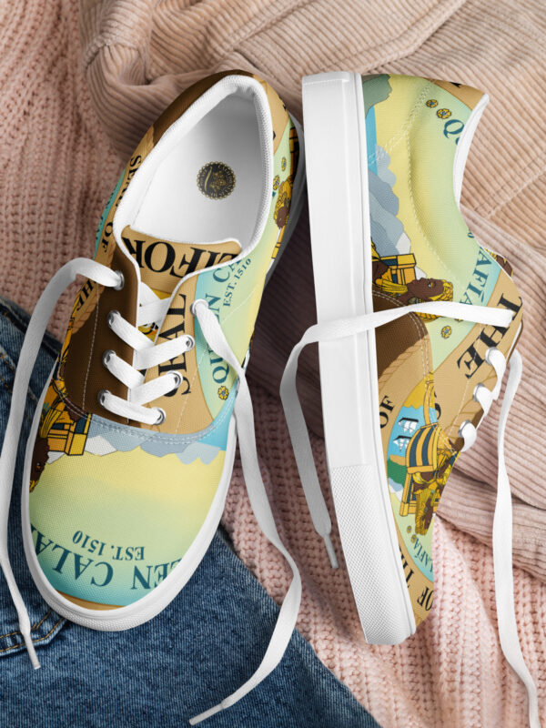 Queen Calafia Queen/s lace-up canvas shoes
